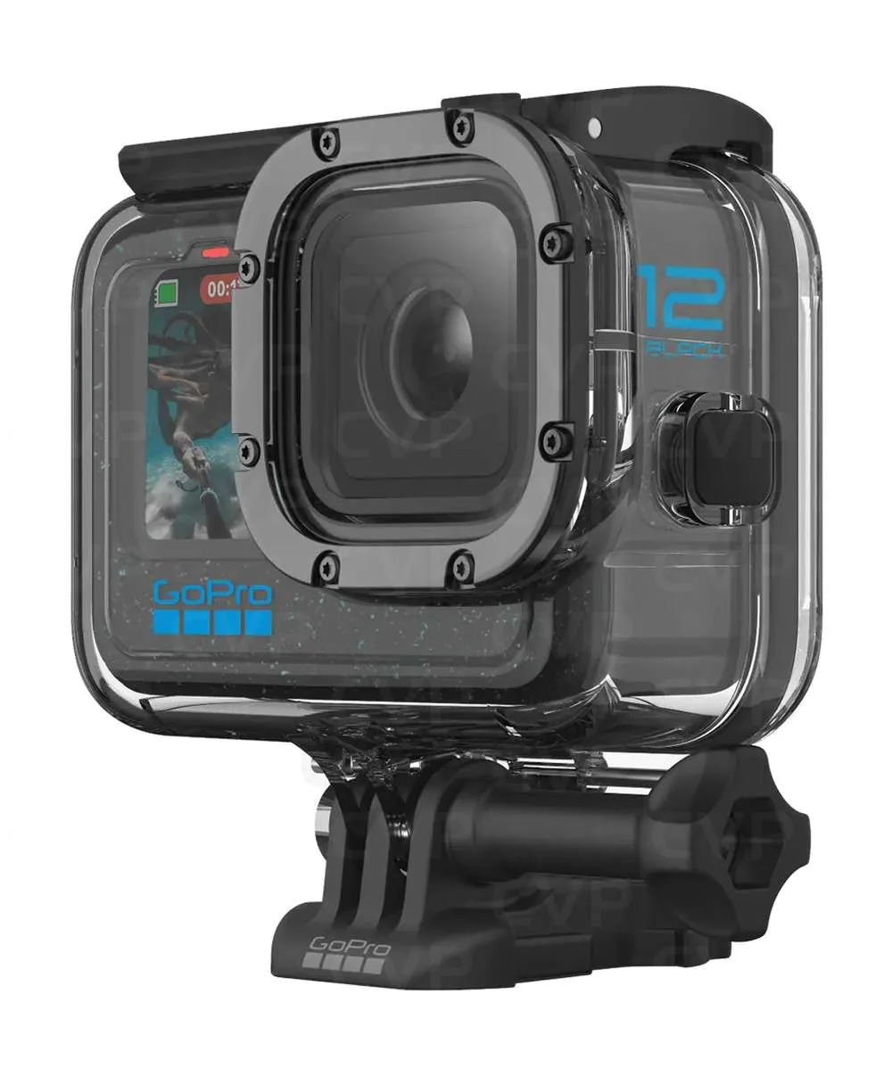 GoPro Hero 11 in underwater housing mounted on PT-059 housing
